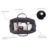 Bolso de Maternidad Mommy Bag Acolchado Negro - imagen 31