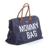 Bolso de maternidad Mommy Bag Azul Marino Letras Blancas , Childhome
