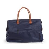 Bolso de maternidad Mommy Bag Azul Marino Letras Blancas Childhome