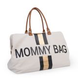 Bolso de maternidad Mommy Bag Lineas Doradas y Negras , Childhome - imagen 4