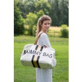 Bolso de maternidad Mommy Bag Lineas Doradas y Negras , Childhome - imagen 28