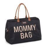 Bolso de maternidad Mommy Bag Negro Letras Doradas , Childhome - imagen 10