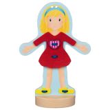 Muñeca de madera para Vestir , Goki - imagen 6