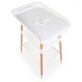 Mueble cambiador Evolux color blanco y natural Childhome