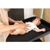 Mueble cambiador Evolux - Childhome color nogal y negro