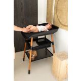 Mueble cambiador Evolux - Childhome color nogal y negro