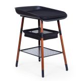 Mueble cambiador Evolux - Childhome color nogal y negro
