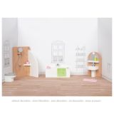 Muebles para muñecas Style, cuarto de baño, bañera - imagen 2