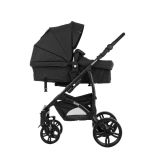 Silla de Paseo convertible en Capazo Nala Black Kikkaboo