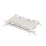 Protector de cuna de felpa Diseño Ciervos Grises , para cuna de 60 x 120 cm - imagen 3