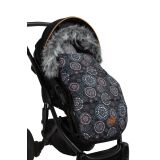 Saco para Silla de Paseo Olaf Negro Círculos - imagen 6