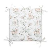 Organizador de cuna  Waffle - 47 x 47 cm ciervos mentas