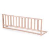 Barrera de Cama de Madera Natural