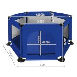 Parque de juegos infantil Azul 115 x 65 cm - imagen 37
