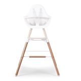 Patas de Longitud Extra y Reposapies Color Natural trona evolu childhome