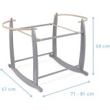 Patas Mecedora para Capazo o Moisés Clair de Lune – Madera con Freno