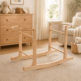 Patas mecedoras verticales ShopMami para moisés en madera de haya natural