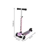 Patinete de 3 ruedas Rápido Rosa