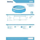 Bestway 57266 - Piscina Desmontable 305x76 cm