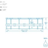 Bestway 56706 Piscina Steel Pro 366 x 76 cm - imagen 9