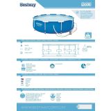 Piscina circular con Anillo Hinchable Bestway 305 x 76 cm - imagen 19