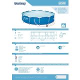 Piscina Circular con anillo hinchable Bestway 56681 - imagen 31