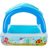 Piscina Hinchable Infantil con Parasol Animales Marinos , Bestway - imagen 13