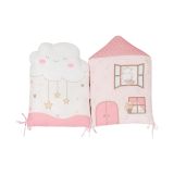 Juego de almohadas de peluche para cuna Hippo Dreams