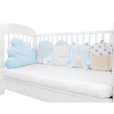 Juego de almohadas de peluche para cuna Little Fox