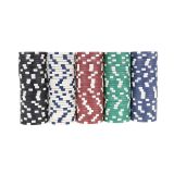fichas Poker, set de 300 fichas en maletín de aluminio