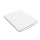 Funda con banda Elástica para cambiador de Bebé  , Tejido Jersey-Blanco - imagen 2