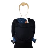 Portabebé BB-Tai Trend de Babylonia en color negro, cómodo y seguro para llevar a tu bebé contigo.