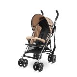 Carrito de Bebé Alfa en color arena, ligero y cómodo para paseos seguros con tu bebé en cualquier lugar.