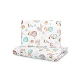 Ropa de Cama Infantil de 2 Piezas Planetas 100x135 cm - Algodón 100% con Cremallera - imagen 5