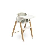 Silla Alta Triplo 3 en 1 Gris – Silla Multifuncional para Niños