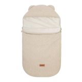 Saco de Dormir 3 en 1 – Carrito, Capazo y Silla de Coche - Puro Borreguito-Beige - imagen 2