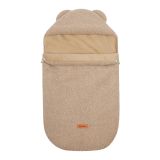 Saco de capazo 2 en 1 de puro borreguito, ideal para cochecito o moisés, suave y acogedor para los bebés.