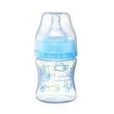 Biberón Anticólicos BabyOno de Boca Ancha 120ml - Alimentación Segura y Cómoda-Azul - imagen 2