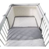 Protector de Cuna Puntos Dorados Childhome