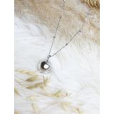Llamador de ángeles con cadena decorada plata - Proudmama - imagen 2