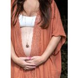 Llamador de ángeles con cadena decorada plata - Proudmama - imagen 4