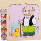 Puzzle a capas La vida del abuelo - 28 piezas - imagen 13