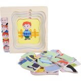 Puzzle a capas La vida del abuelo - 28 piezas - imagen 19