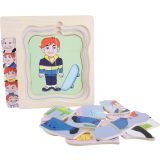 Puzzle a capas La vida del abuelo - 28 piezas - imagen 31