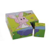 Puzzle de cubos Animales
