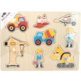 Puzzle de madera Obras - 8 piezas - imagen 19