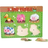 Puzzle de encaje Sonidos de animales  - imagen 13
