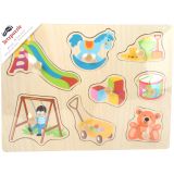 Puzzle de encaje Juguetes - Hecho en madera - imagen 19
