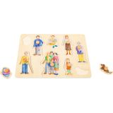 Puzzle de madera familia y amigos