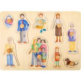 Puzzle de madera familia y amigos